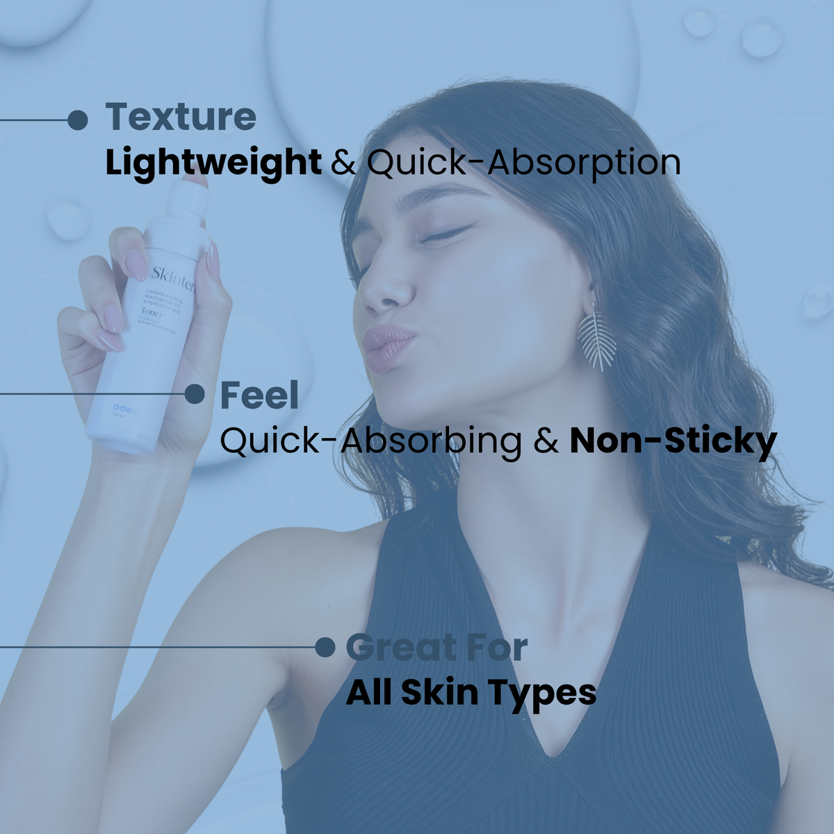 Toner with Centella Asiatica + Niacinamide 10% + Hyaluronic Acid
