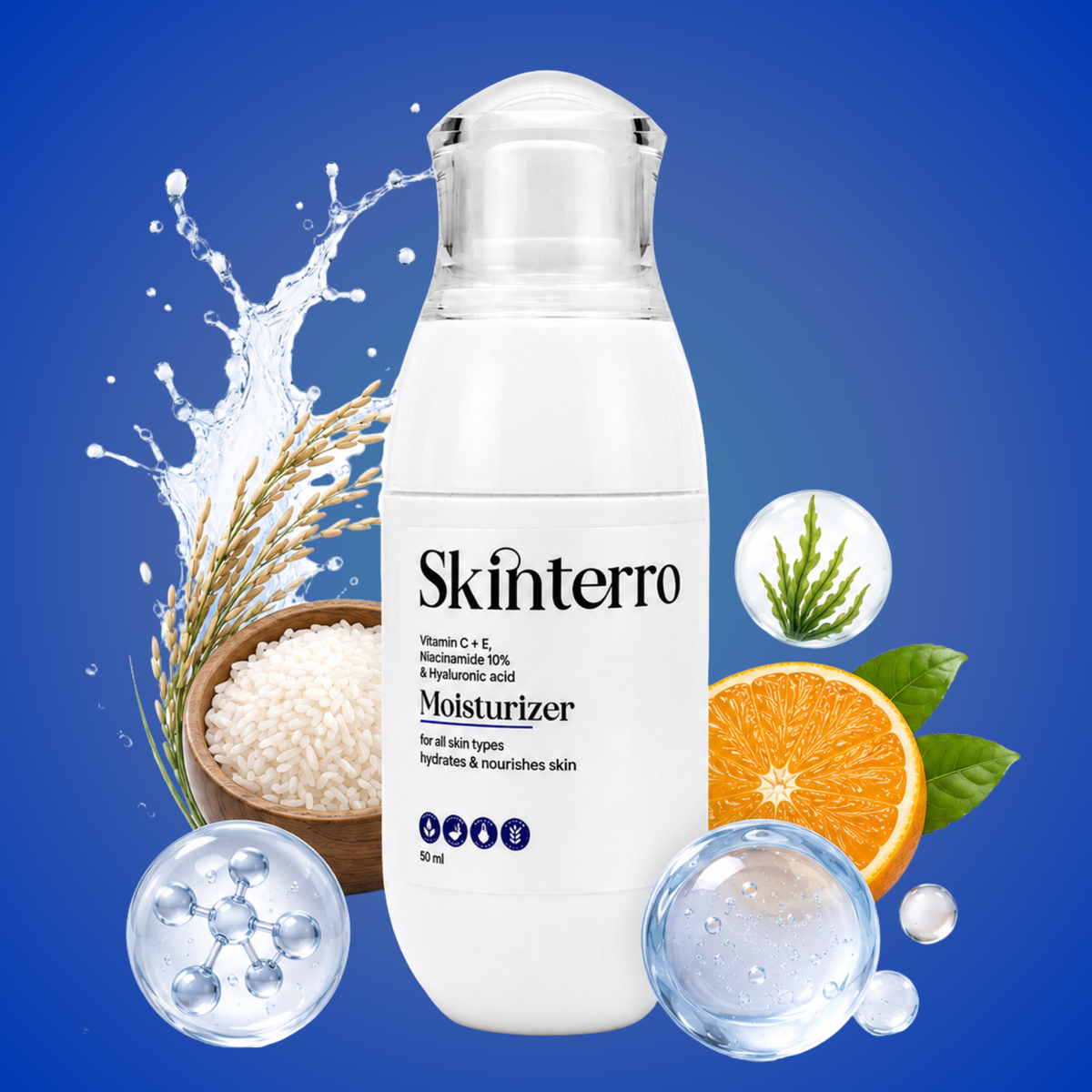 Serum, Moisturizer & Sunscreen Trio Combo