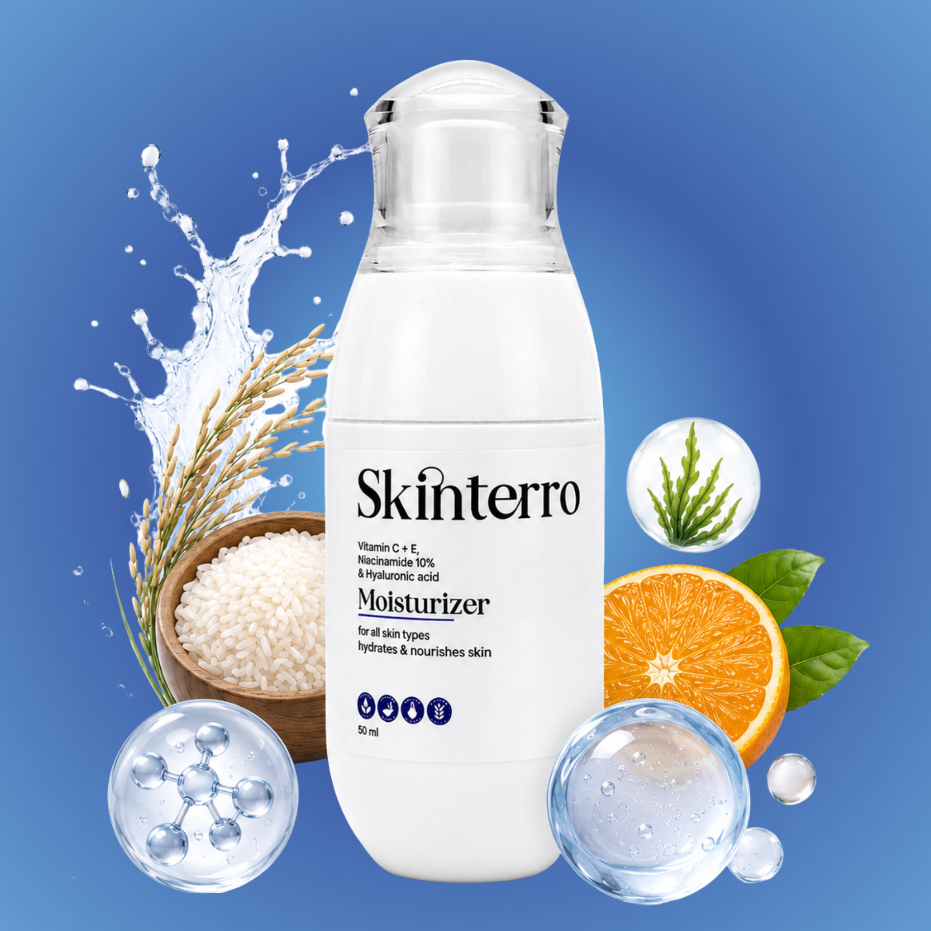 Facewash, Moisturizer & Toner Trio Combo