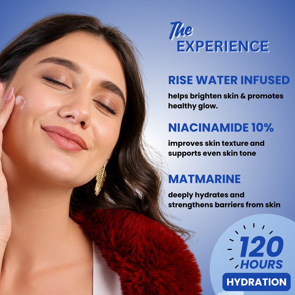 Moisturizer with Vitamin C + E + Niacinamide 10% + Hyaluronic Acid