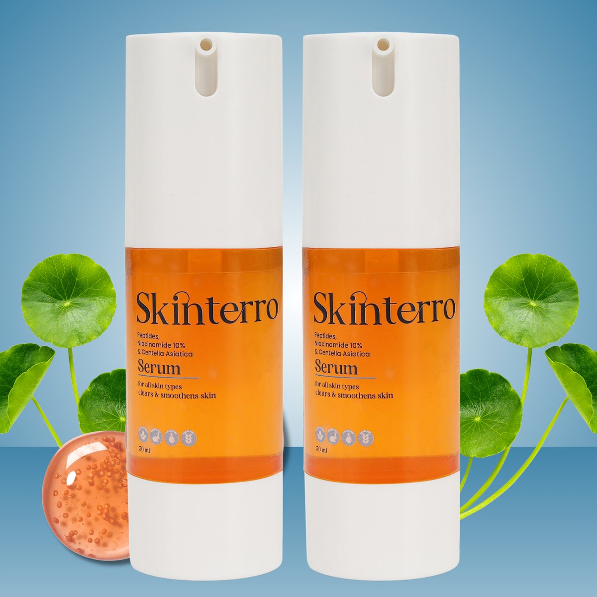 Serum with Peptides + Niacinamide 10% + Centella Asiatica