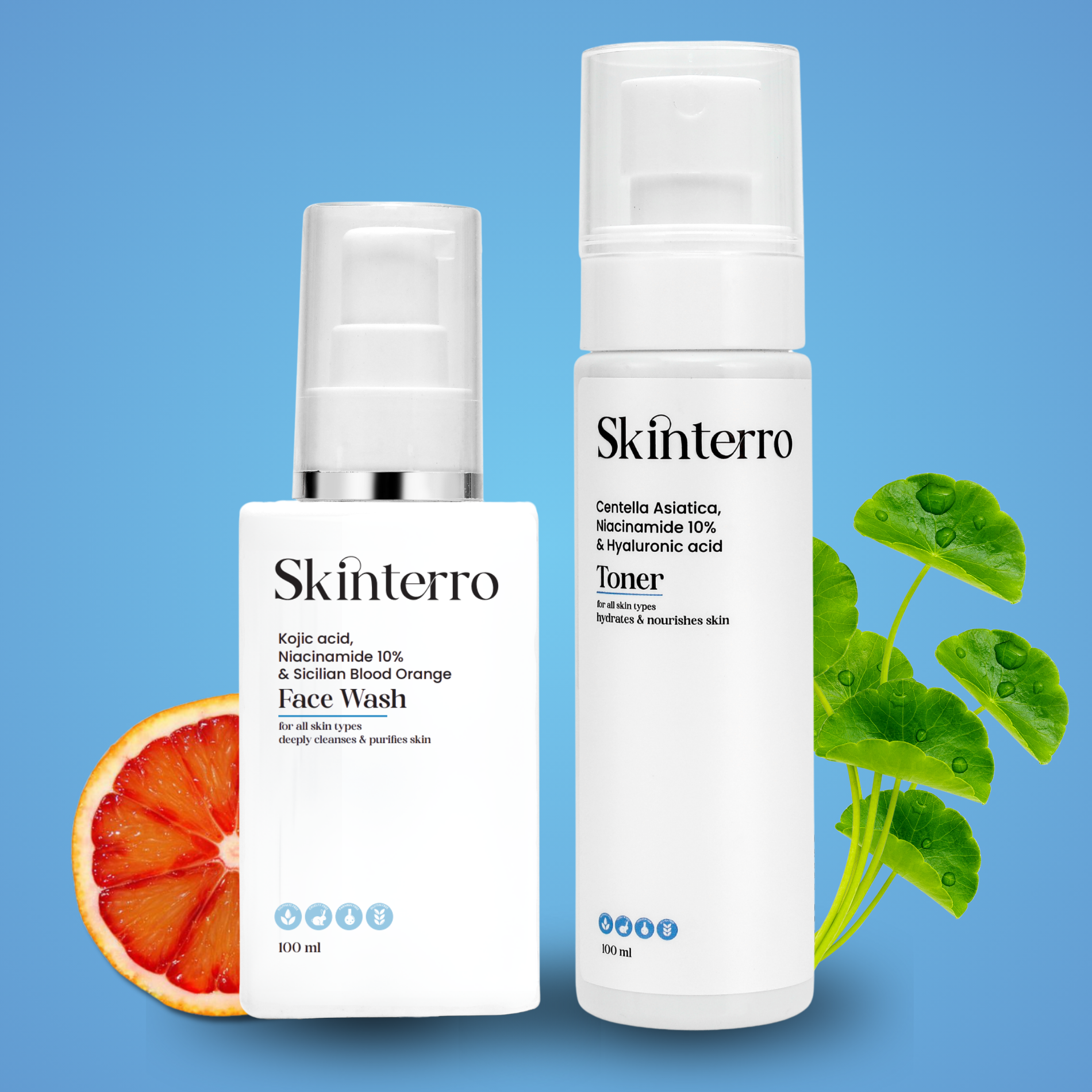 Face Wash + Toner Duo Combo