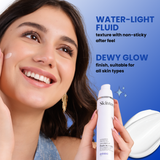 Sunscreen with SPF 50 PA+++ + Niacinamide 10% + Hyaluronic Acid + Beet Root Extract
