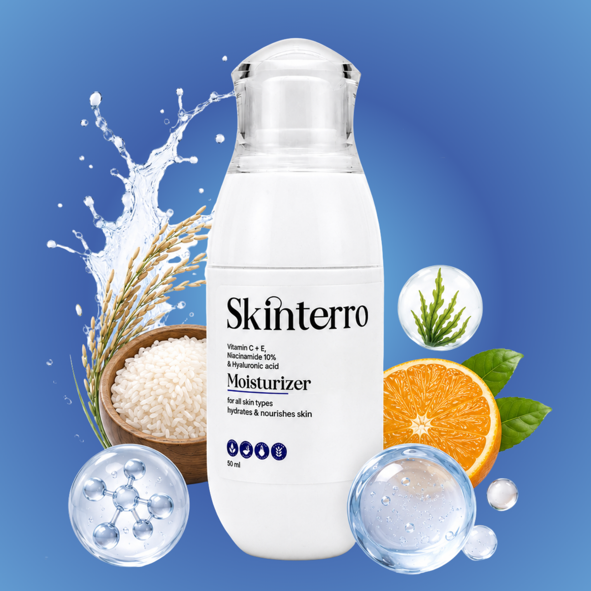Facewash, Moisturizer & Toner Trio Combo