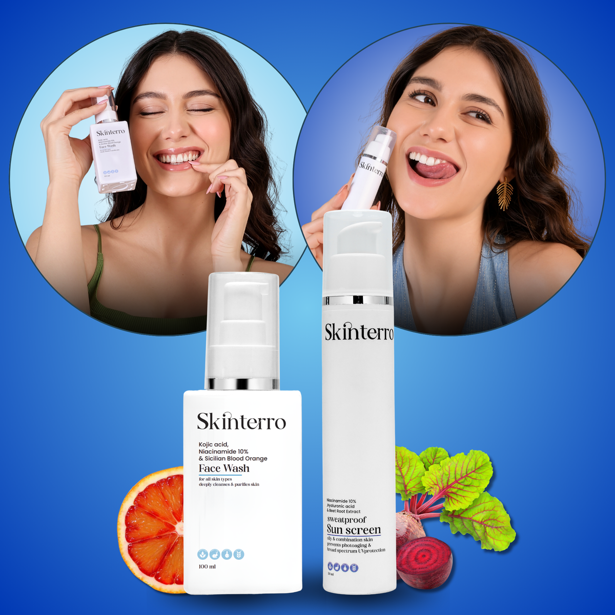 Face Wash + Sunscreen Duo Combo