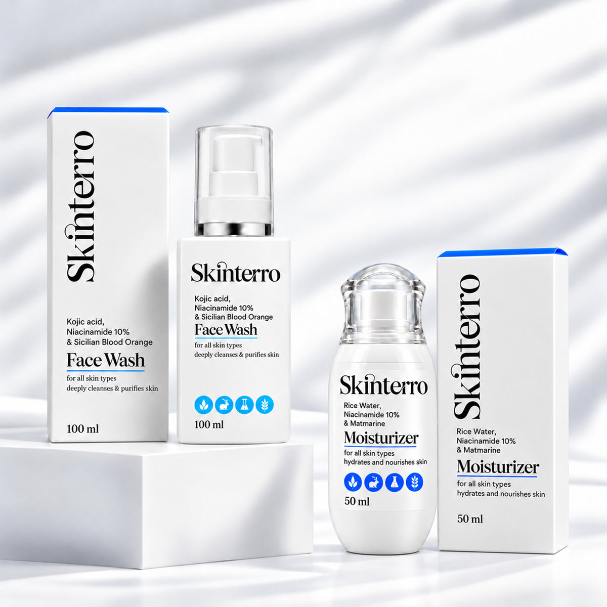 Face Wash + Moisturizer Duo Combo