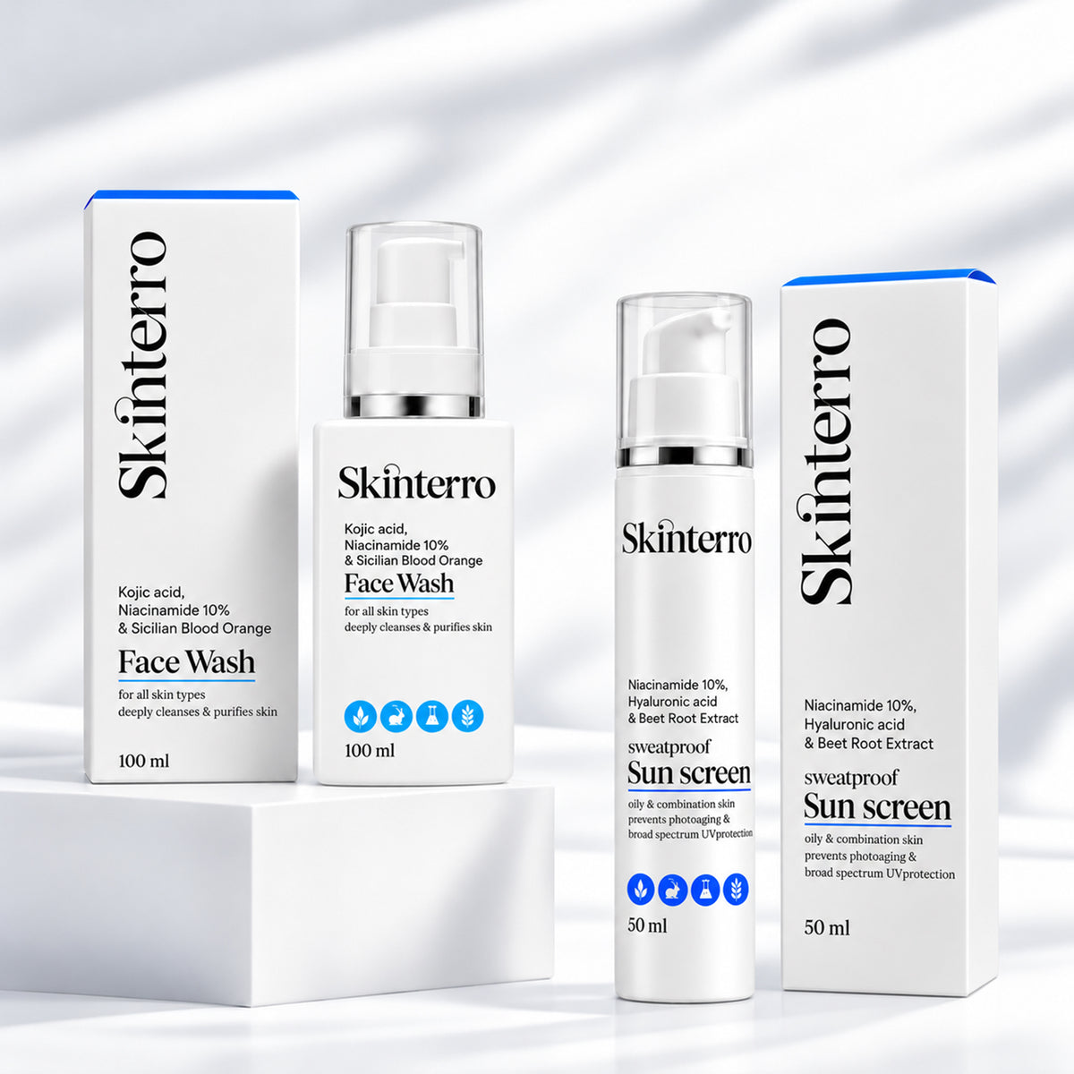 Face Wash + Sunscreen Duo Combo