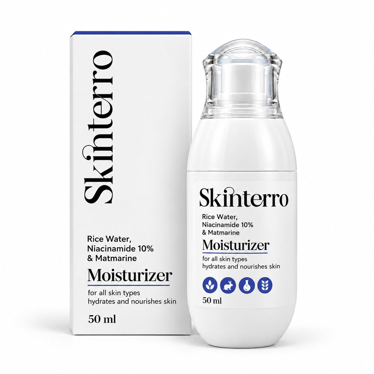 Moisturizer with Vitamin C + E + Niacinamide 10% + Hyaluronic Acid