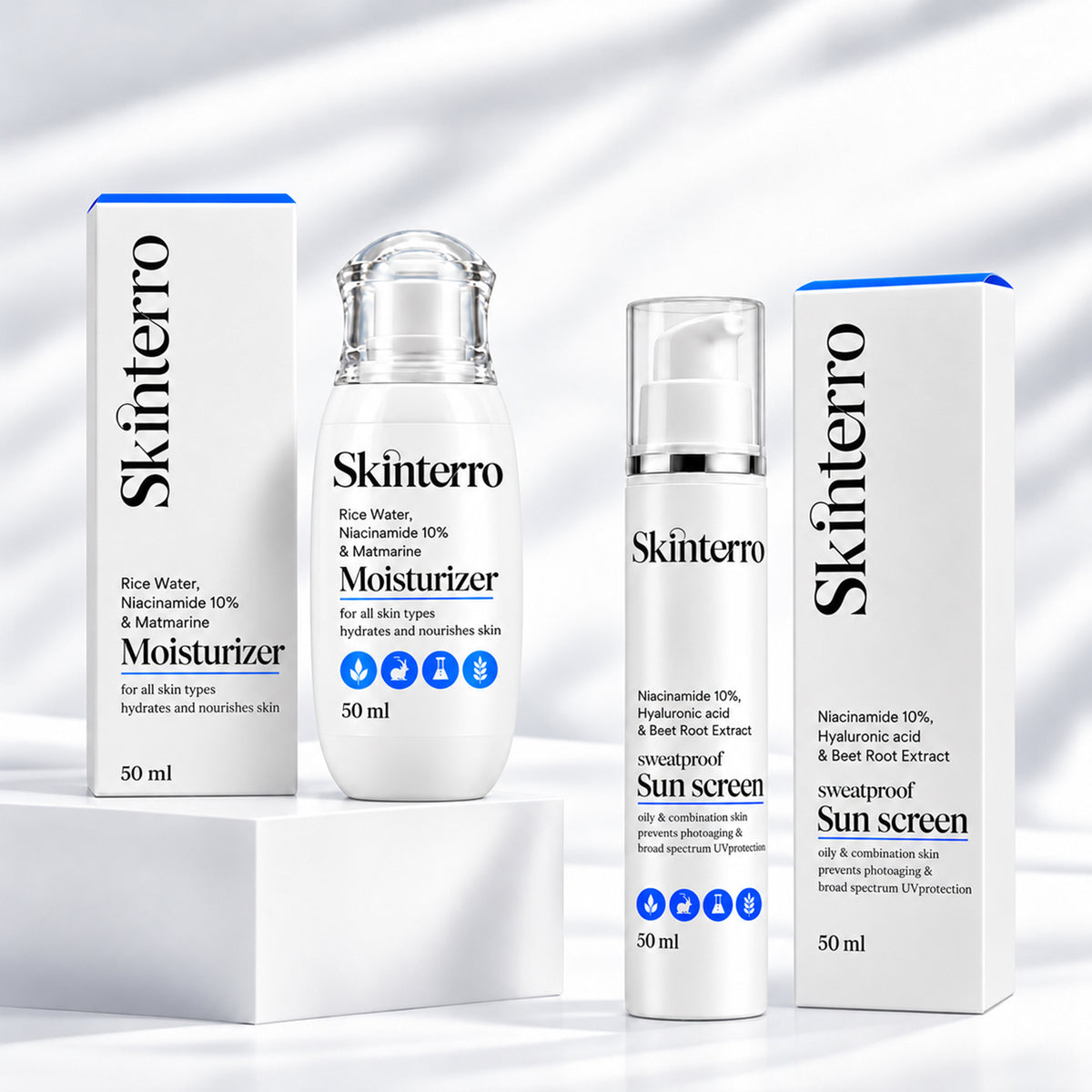Moisturizer + Sunscreen Duo Combo