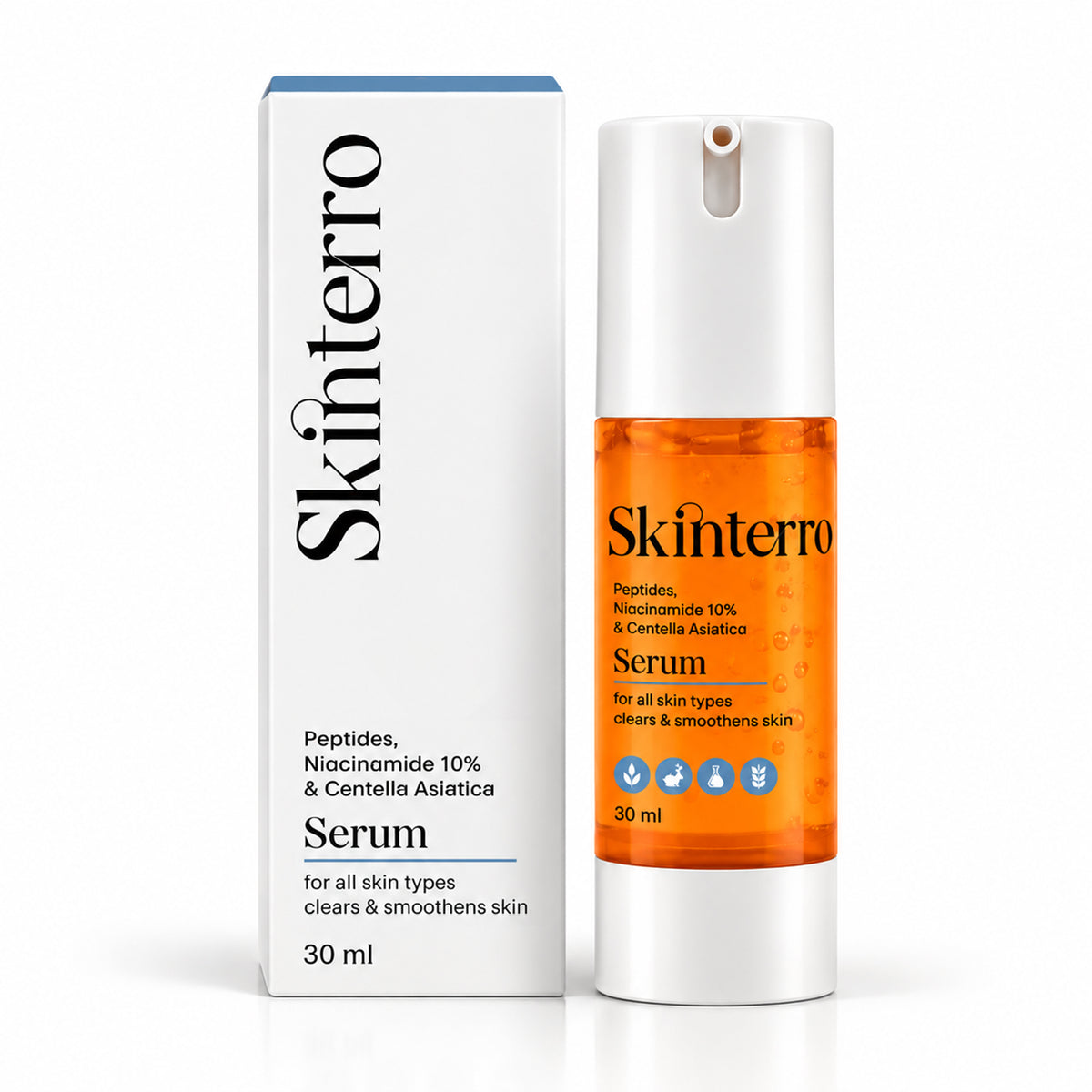 Serum with Peptides + Niacinamide 10% + Centella Asiatica