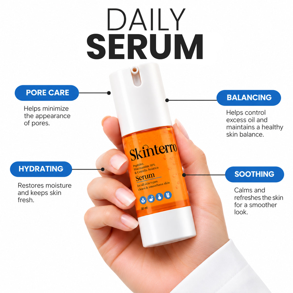 Face Wash + Serum Duo Combo