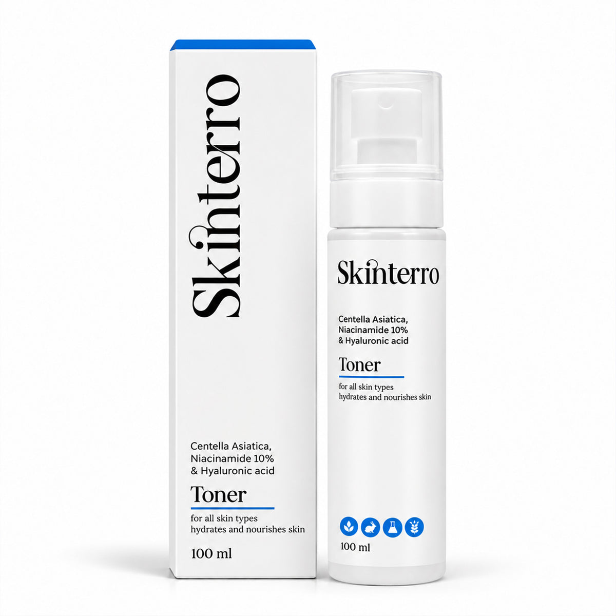 Toner with Centella Asiatica + Niacinamide 10% + Hyaluronic Acid