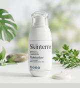 Skinterro Vitamin C + E, Niacinamide 10% & Hyaluronic Acid Moisturizer | Hydrating & Brightening Face Cream | 50ml